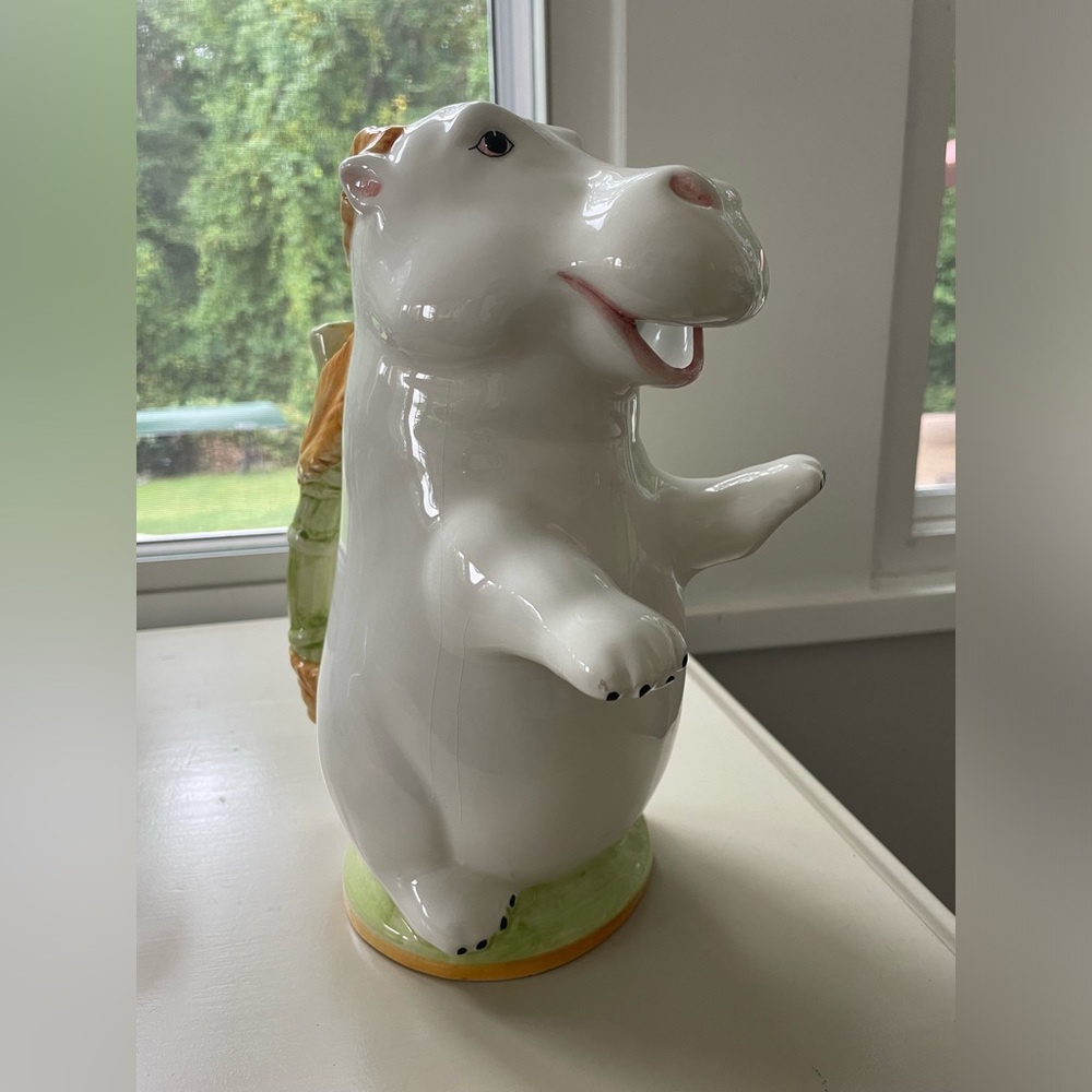 Hippo Pitcher or Vase